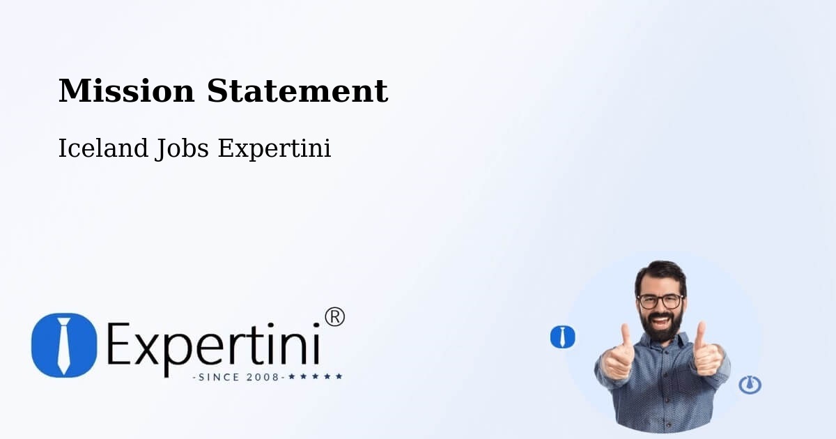 Corporate Mission – Garðabær - Iceland Jobs Expertini