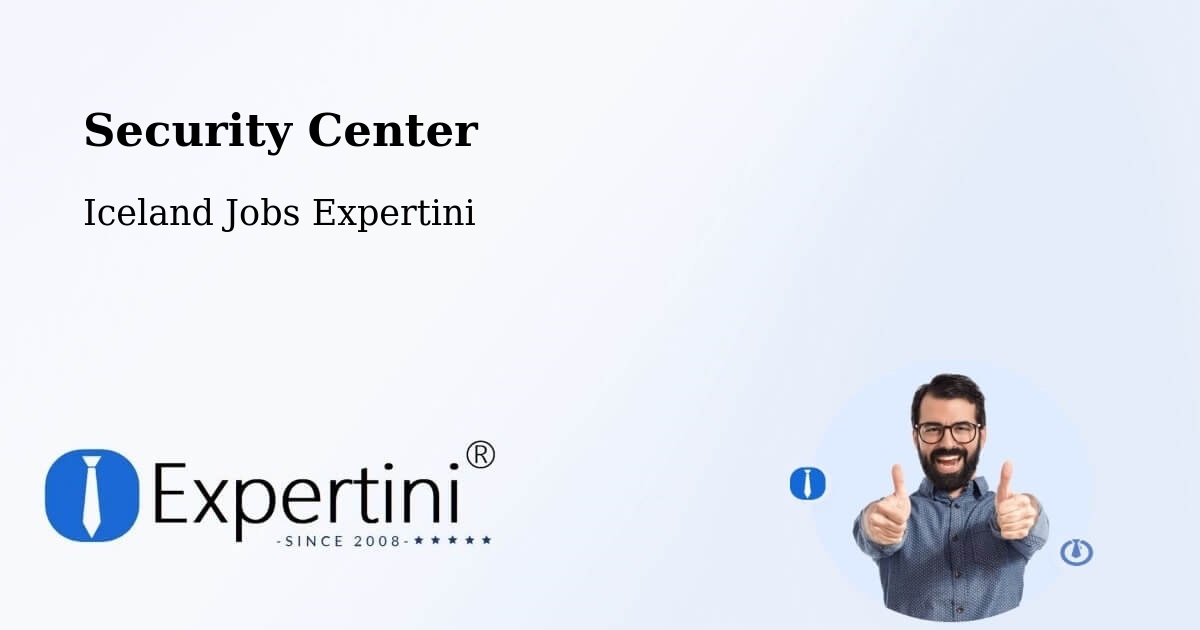 Security & Compliance – Garðabær - Iceland Jobs Expertini