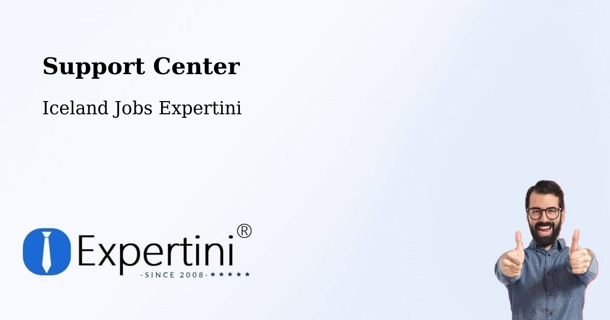 Support Services – Garðabær - Iceland Jobs Expertini