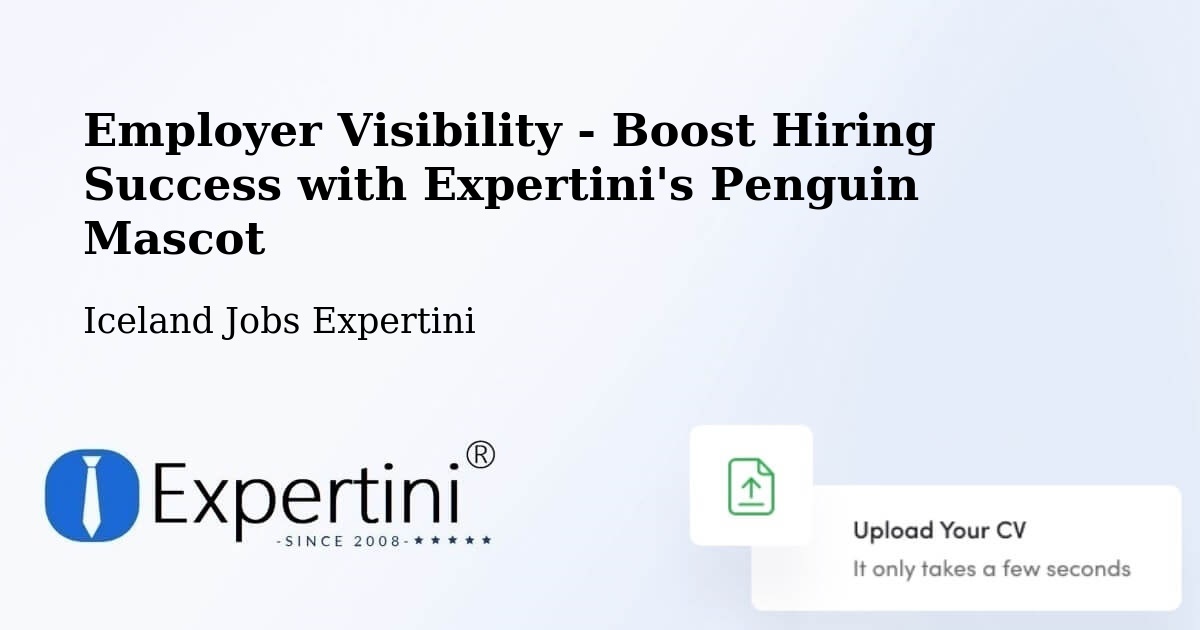 CV and Resume Visibility Optimization – Garðabær - Iceland Jobs Expertini